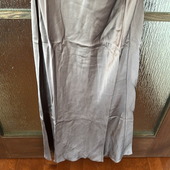 Anine Bing Eliana Silk Cowl Neck Dress size Large NWT - Picture 11 of 16